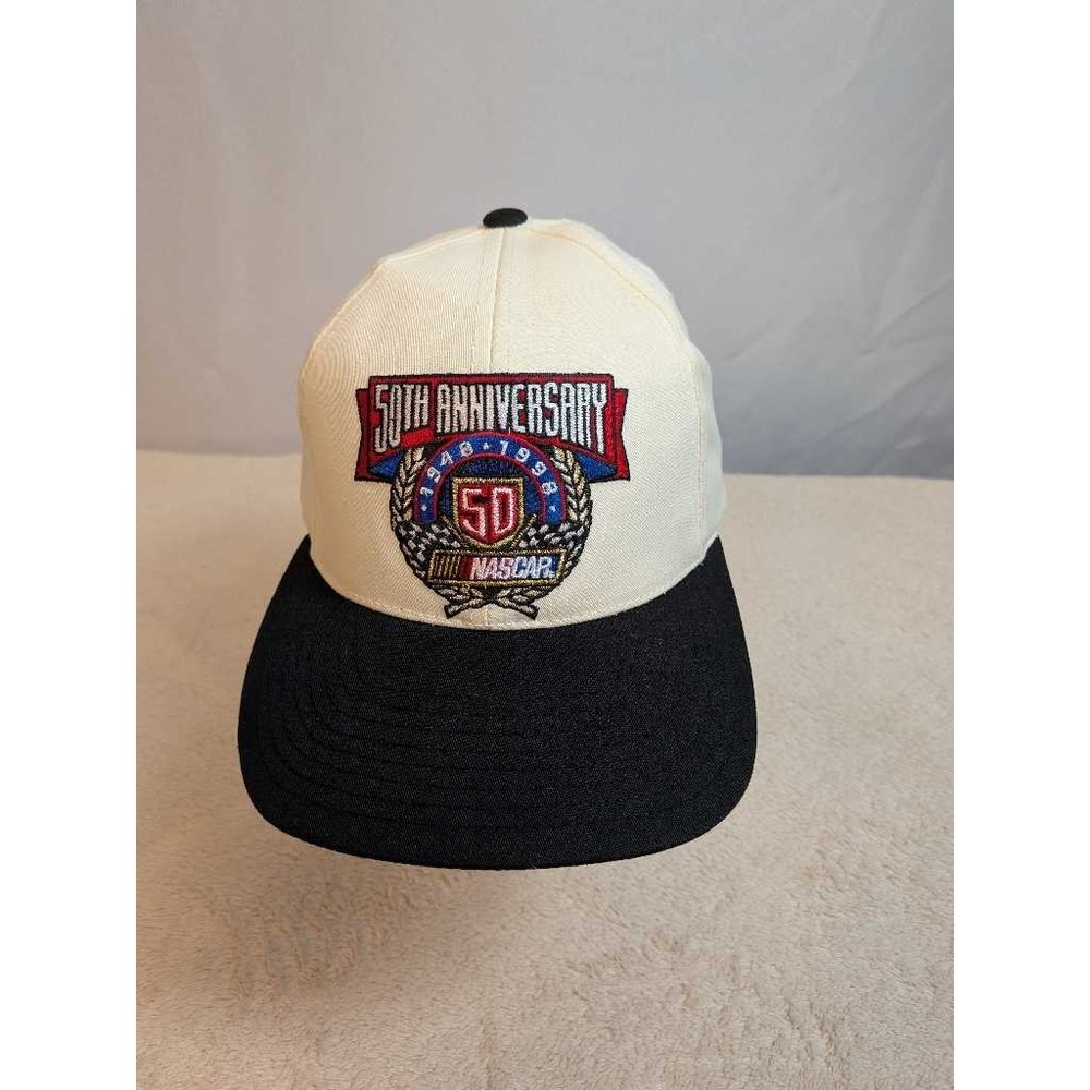 NASCAR 50th Anniversary 1948-1998 Snapback Hat Track Gear Adult‎ O/S